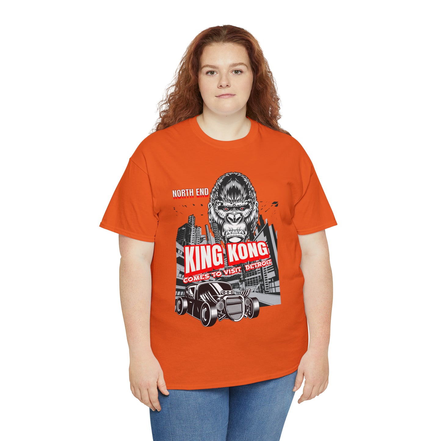 Unisex Heavy Cotton Tee NORTH END KONG