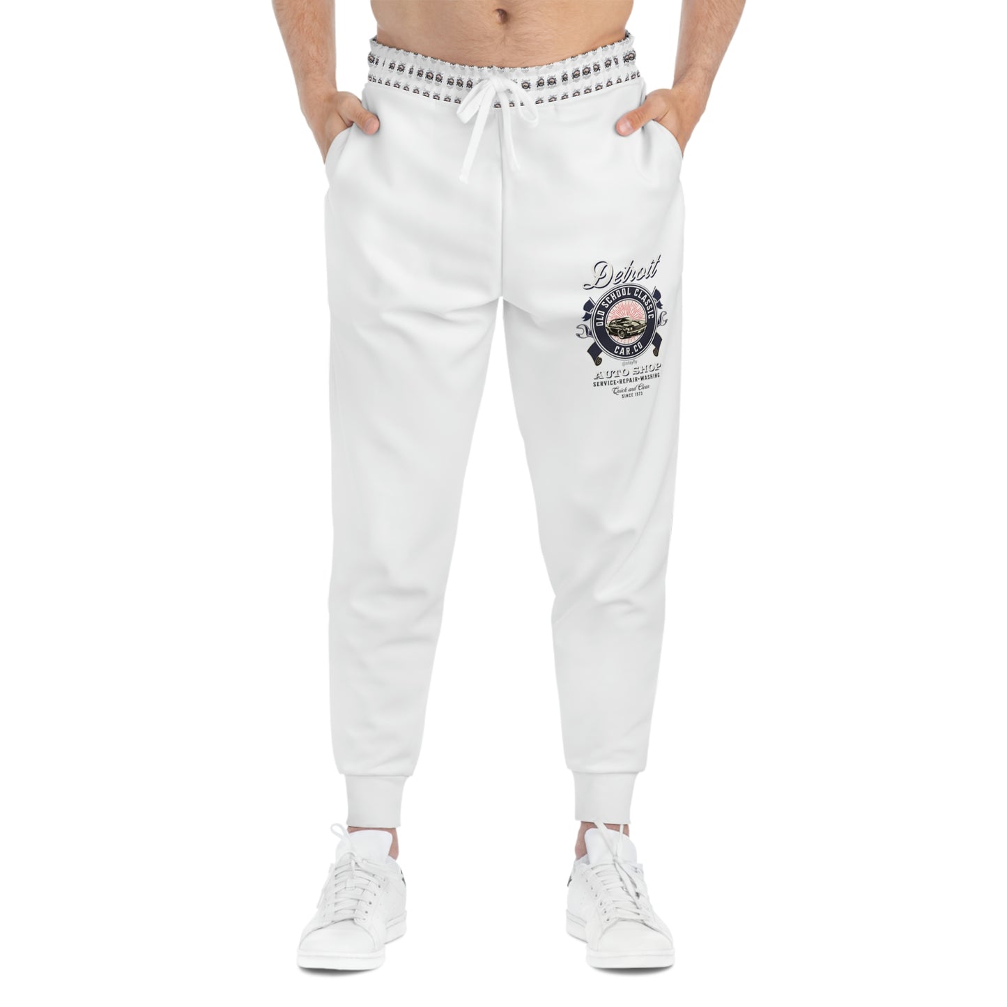 Athletic Joggers (AOP) Detroit Old School Chassic co