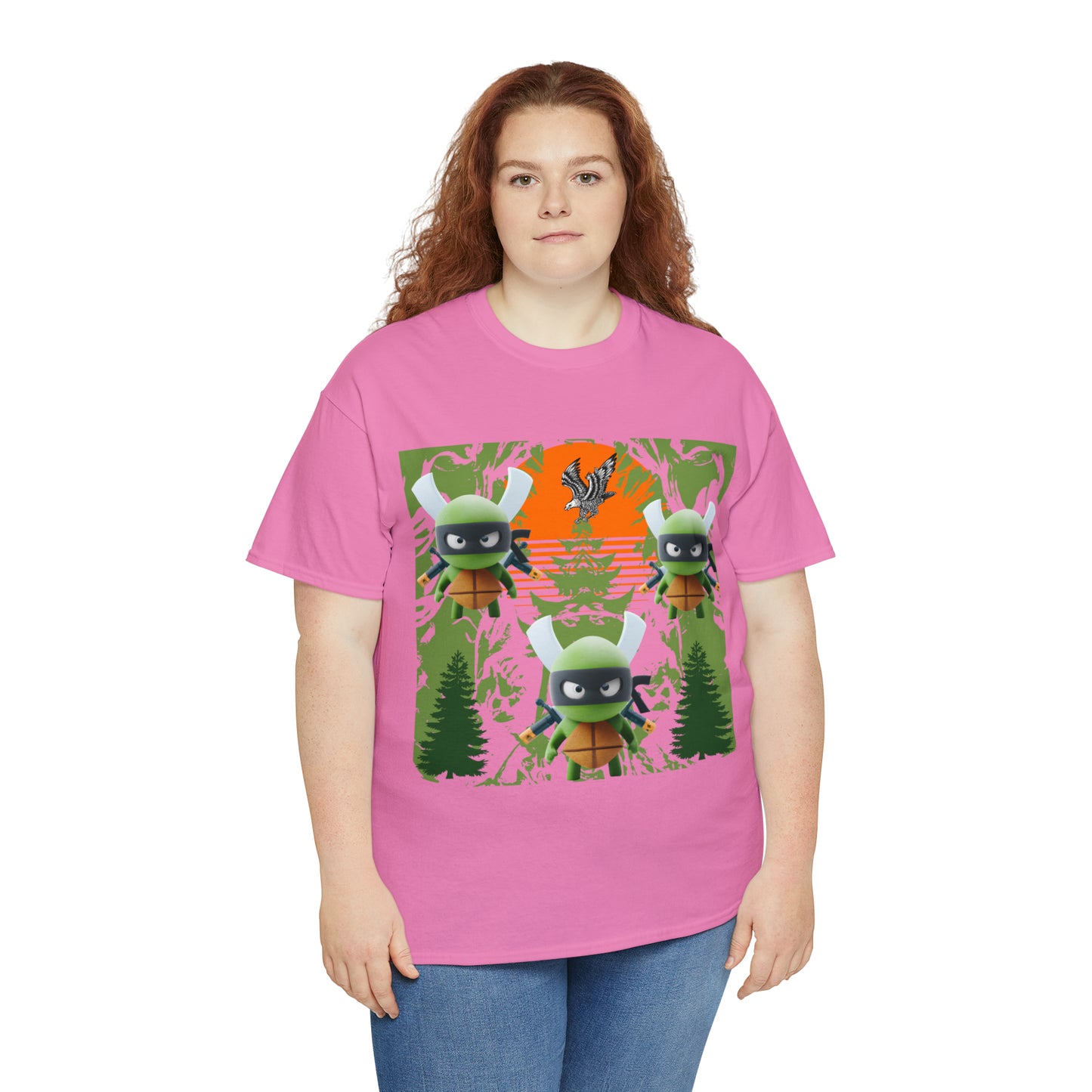 Unisex Heavy Cotton Tee The return of the three ninjas