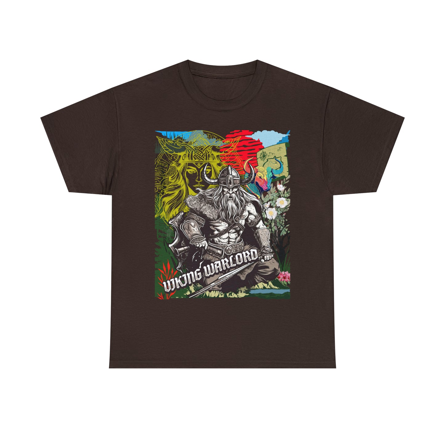 Unisex Heavy Cotton Tee  VIKING WARLORD