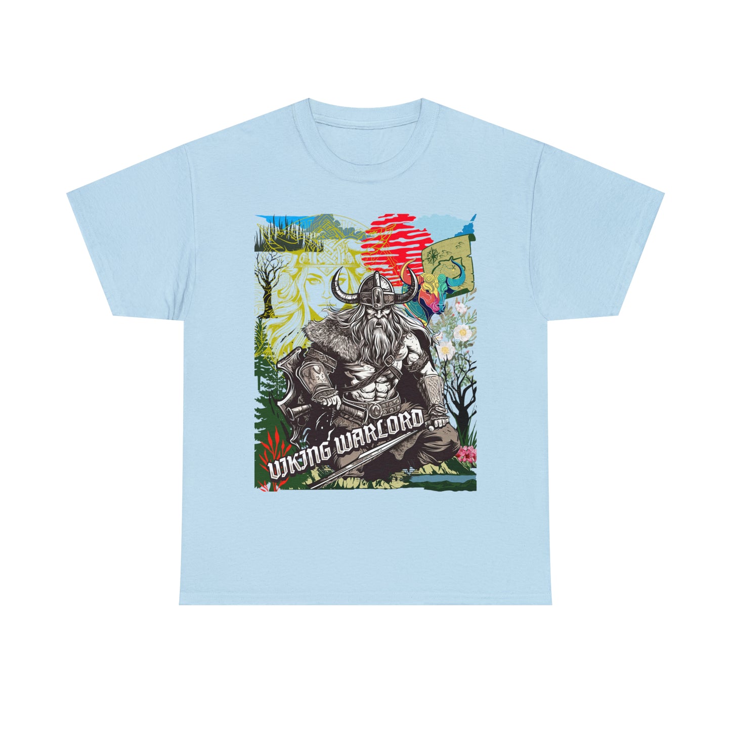 Unisex Heavy Cotton Tee  VIKING WARLORD