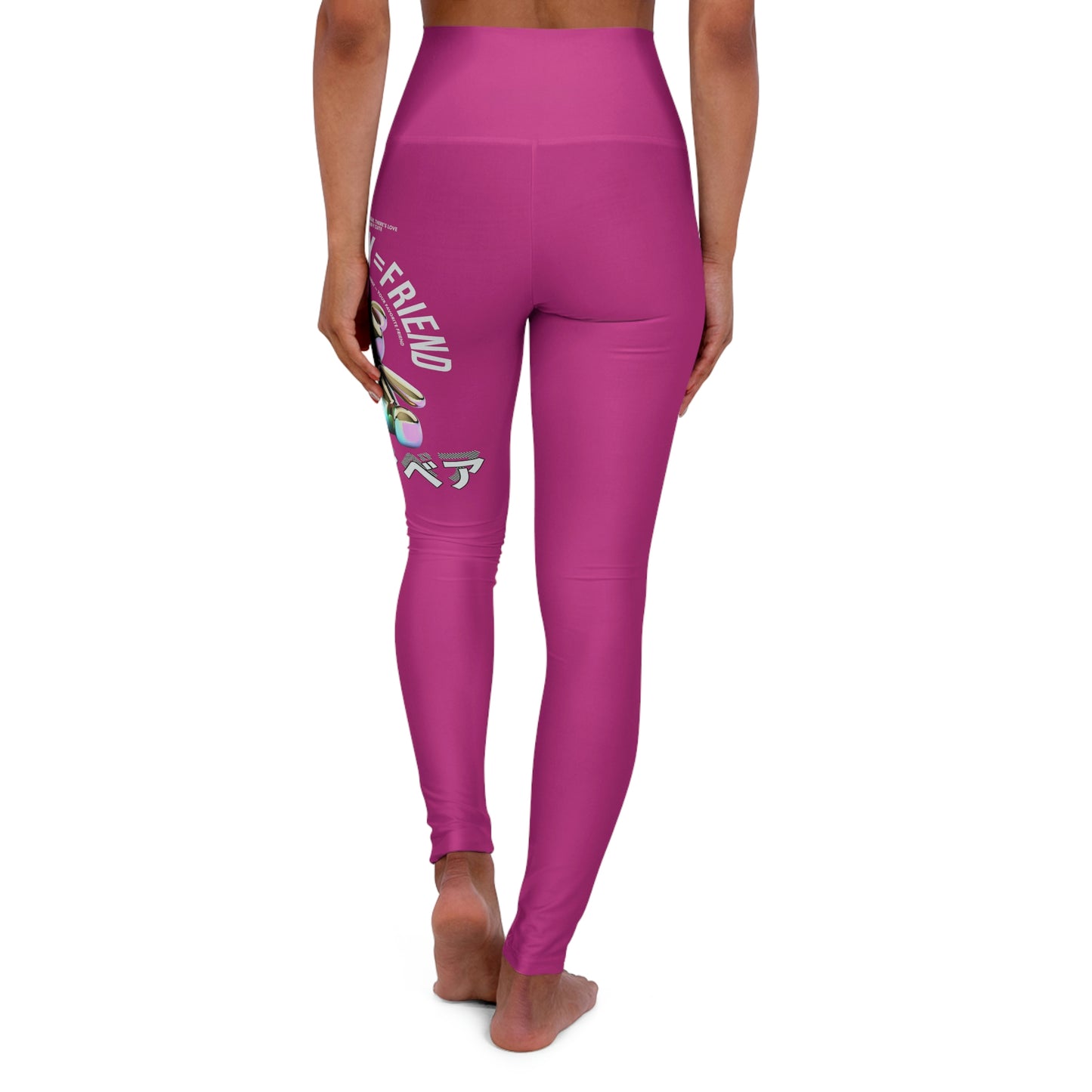 High Waisted Yoga Leggings (AOP)