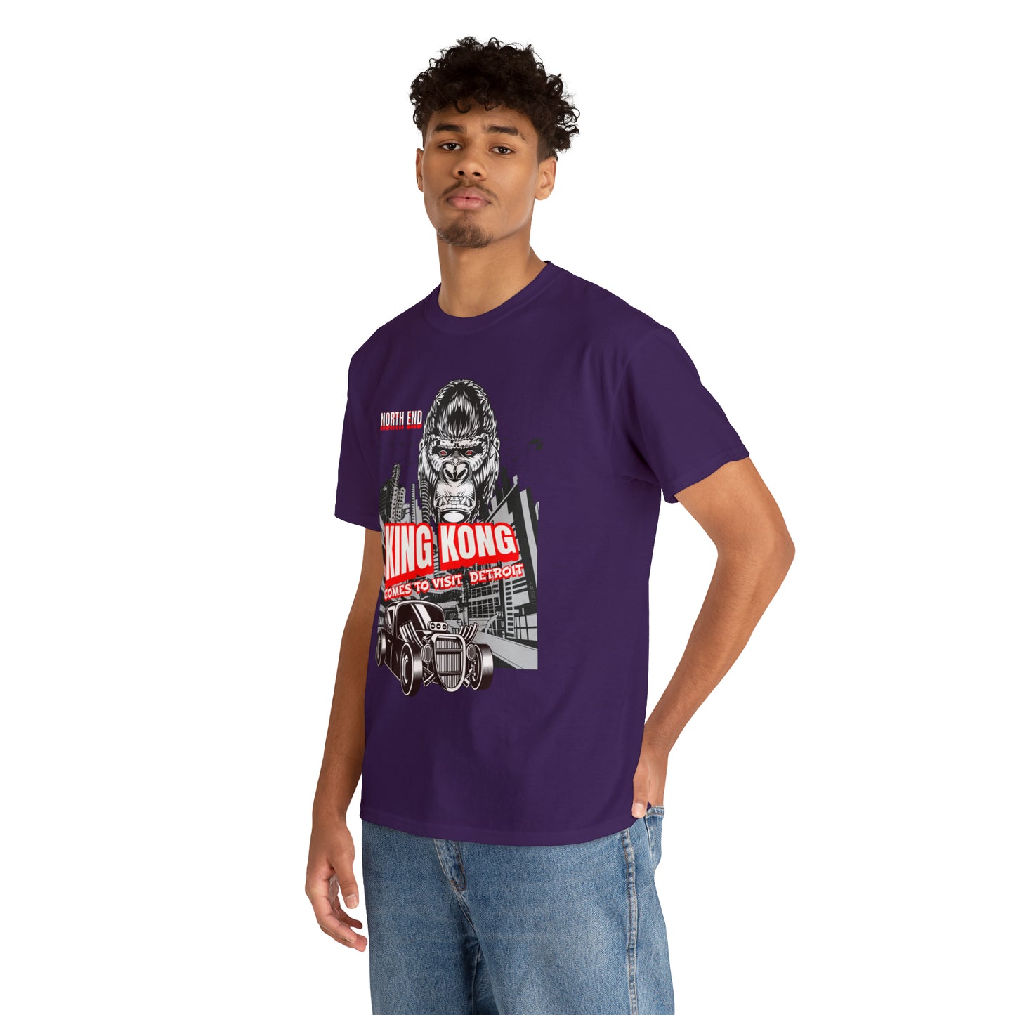 Unisex Heavy Cotton Tee NORTH END KONG