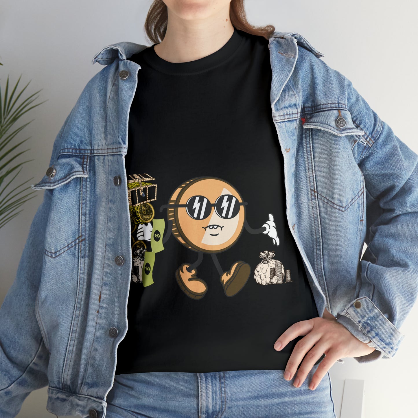 Unisex Heavy Cotton Tee  MR CRYPTO