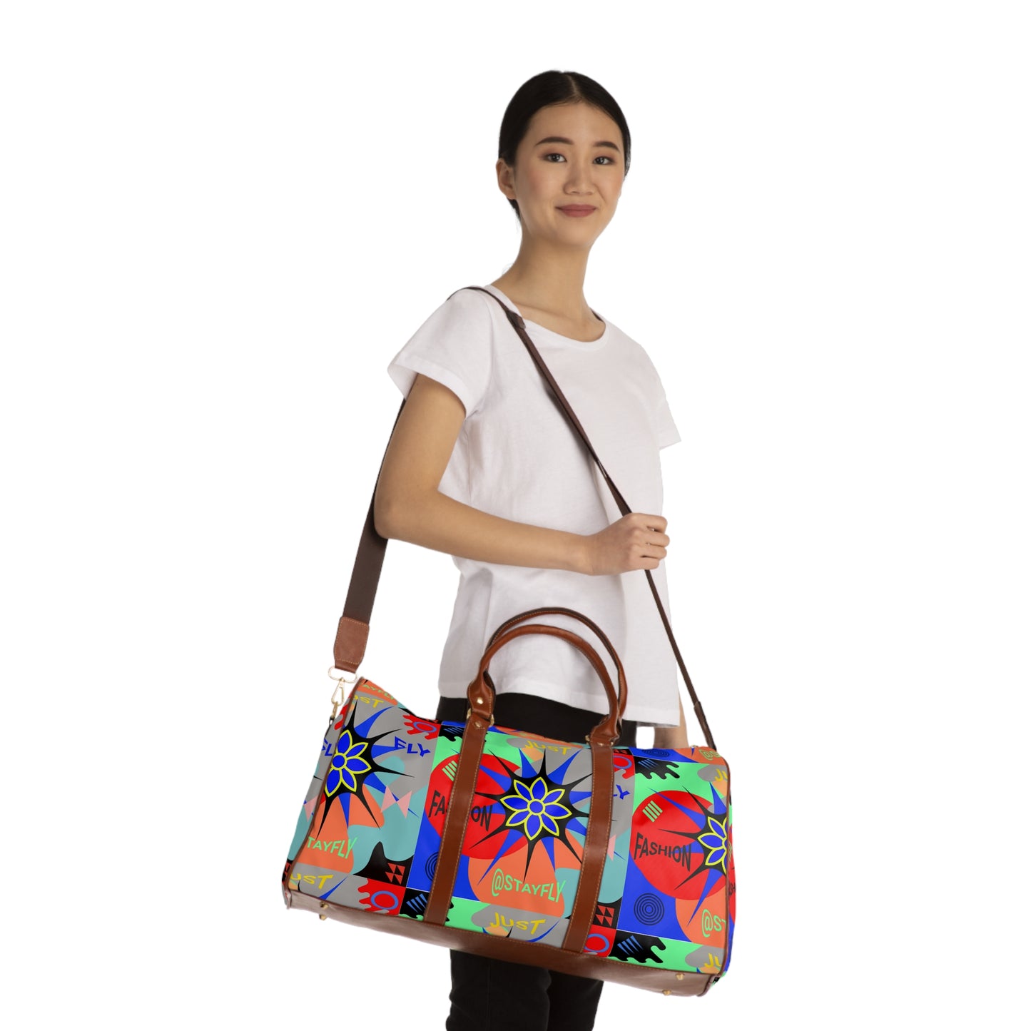 Waterproof Travel Bag STAR FLOWER TRAVEL BAG