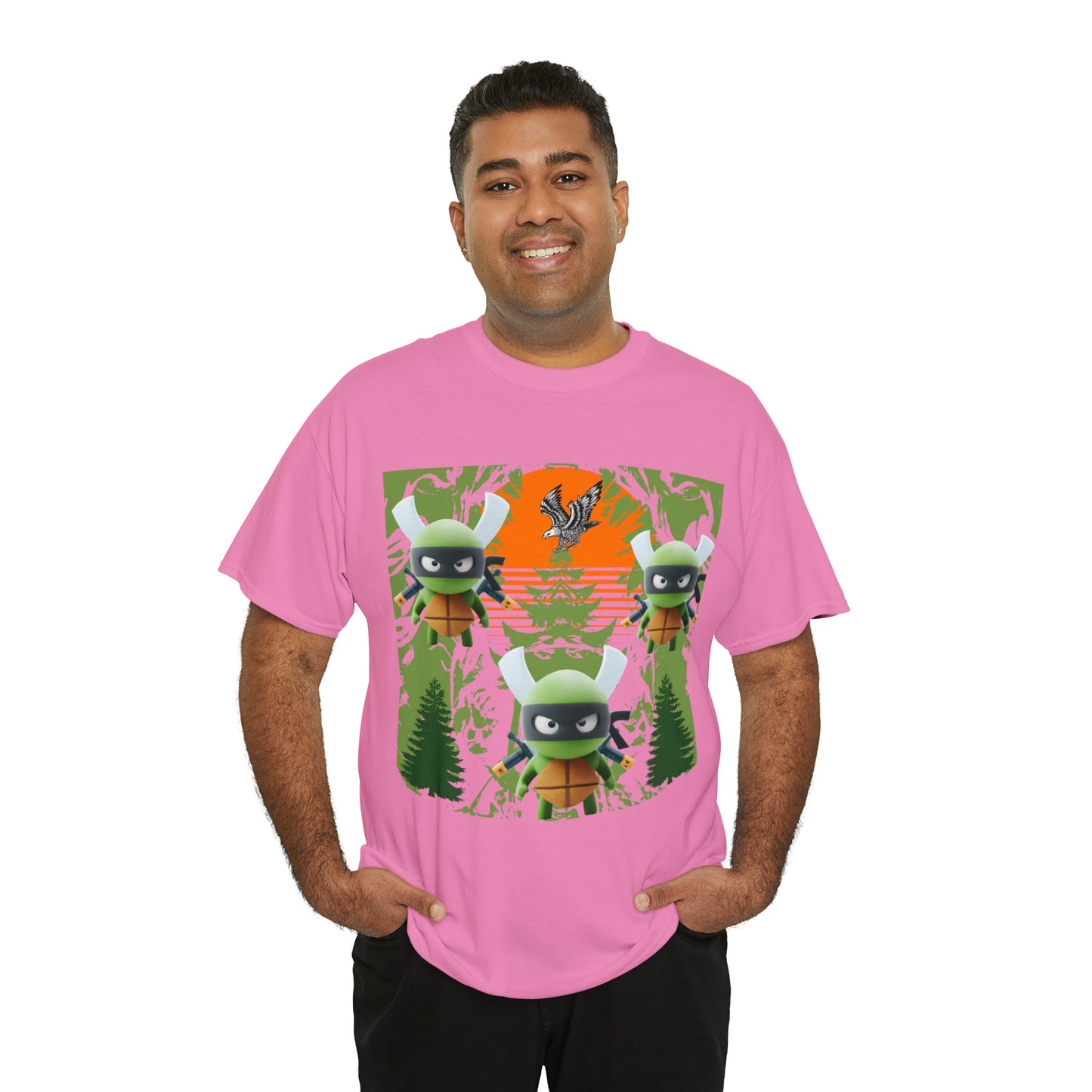 Unisex Heavy Cotton Tee The return of the three ninjas
