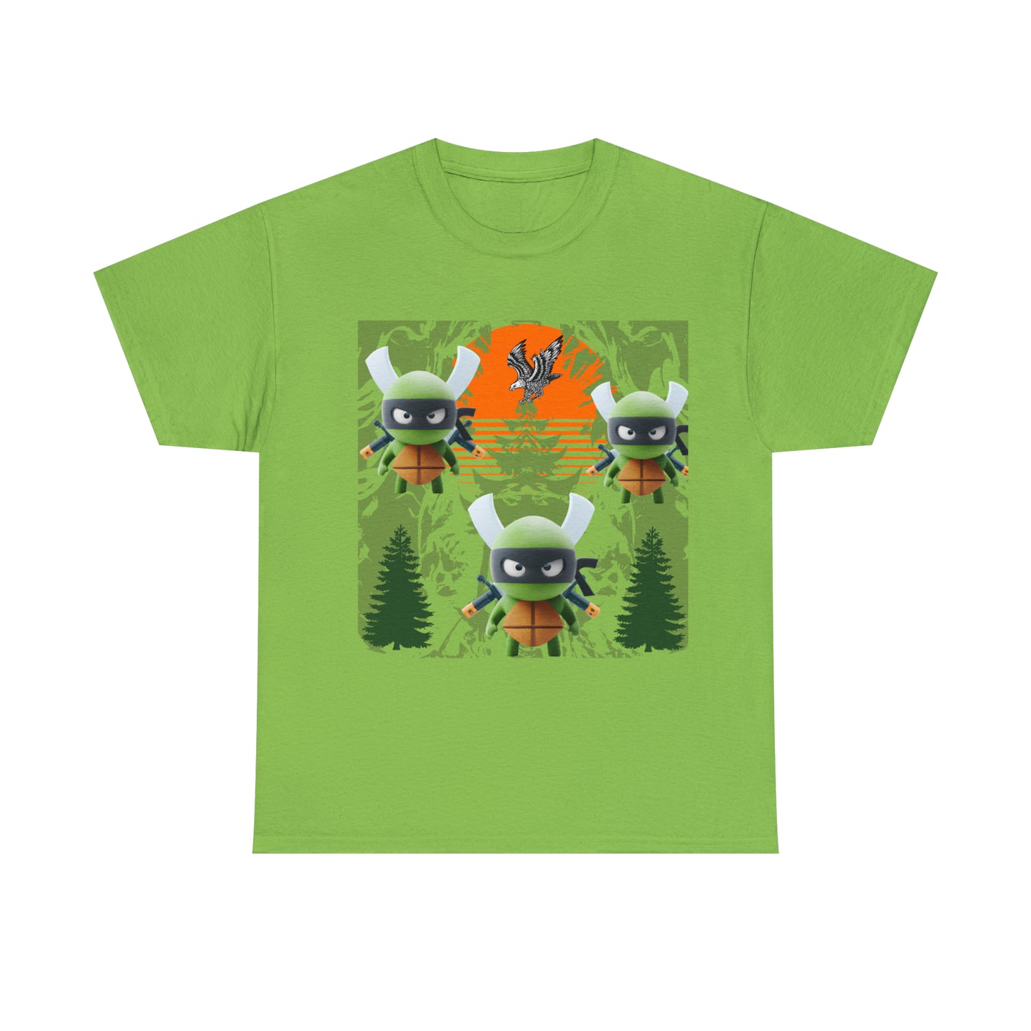 Unisex Heavy Cotton Tee The return of the three ninjas