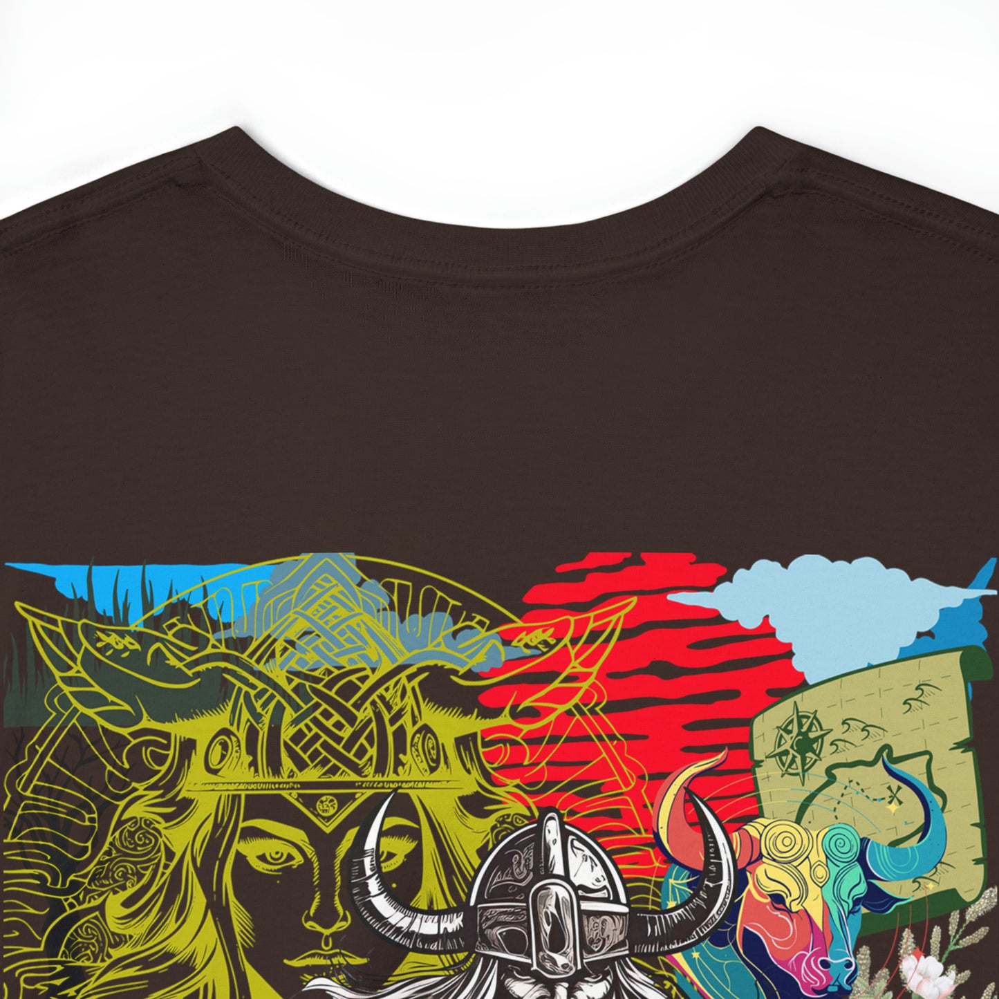 Unisex Heavy Cotton Tee  VIKING WARLORD