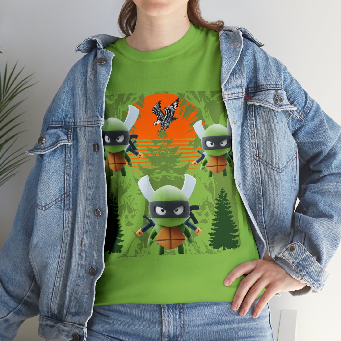 Unisex Heavy Cotton Tee The return of the three ninjas