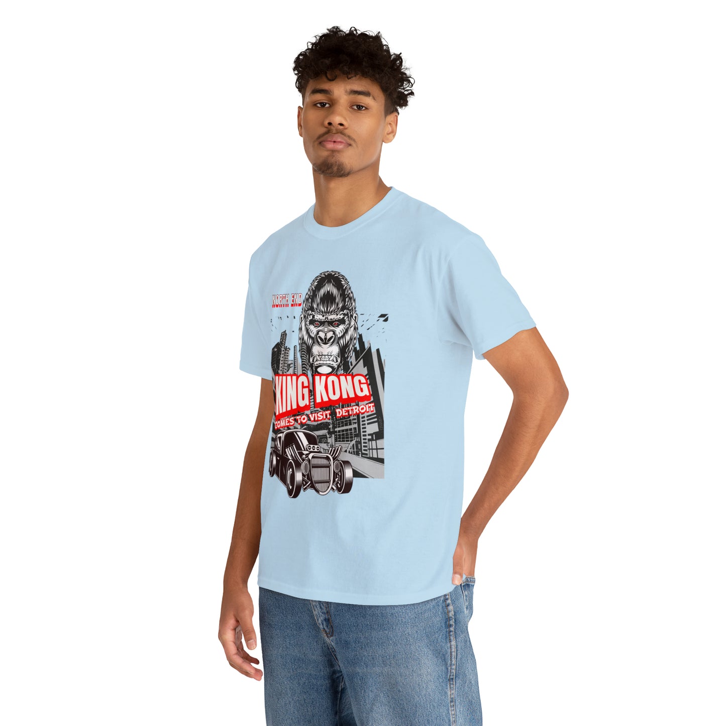 Unisex Heavy Cotton Tee NORTH END KONG