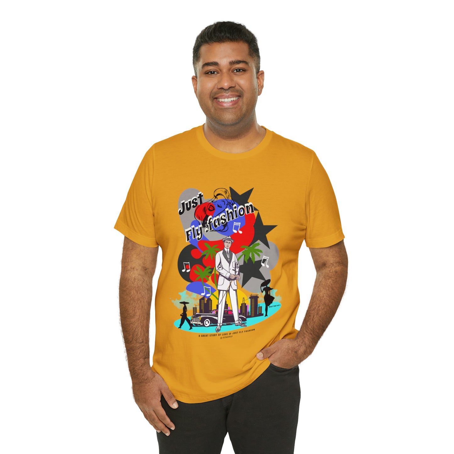 Unisex Jersey Short Sleeve Tee A GREAT STORY OF LOVE