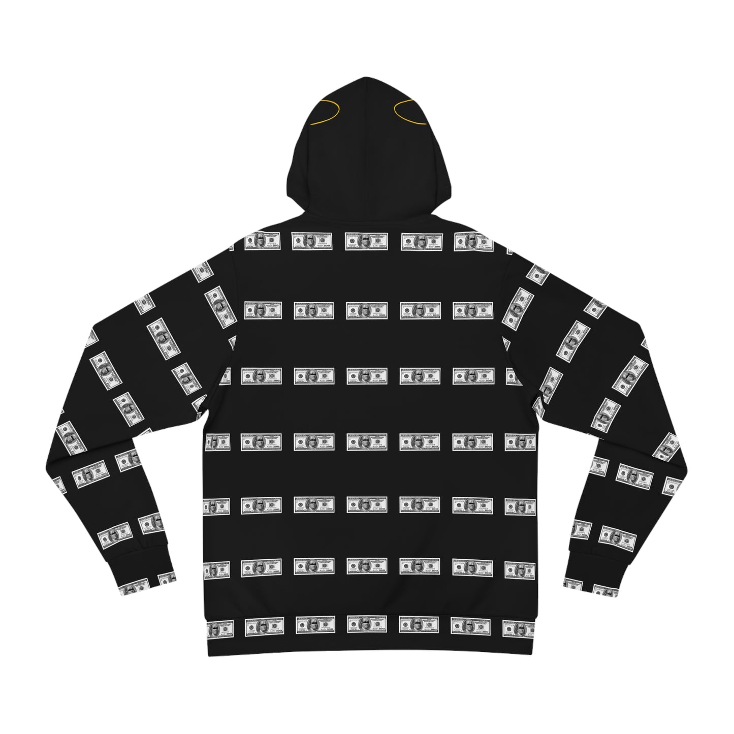 Fashion Hoodie (AOP) 100 Dollar Bill UNISEX @Stayfly