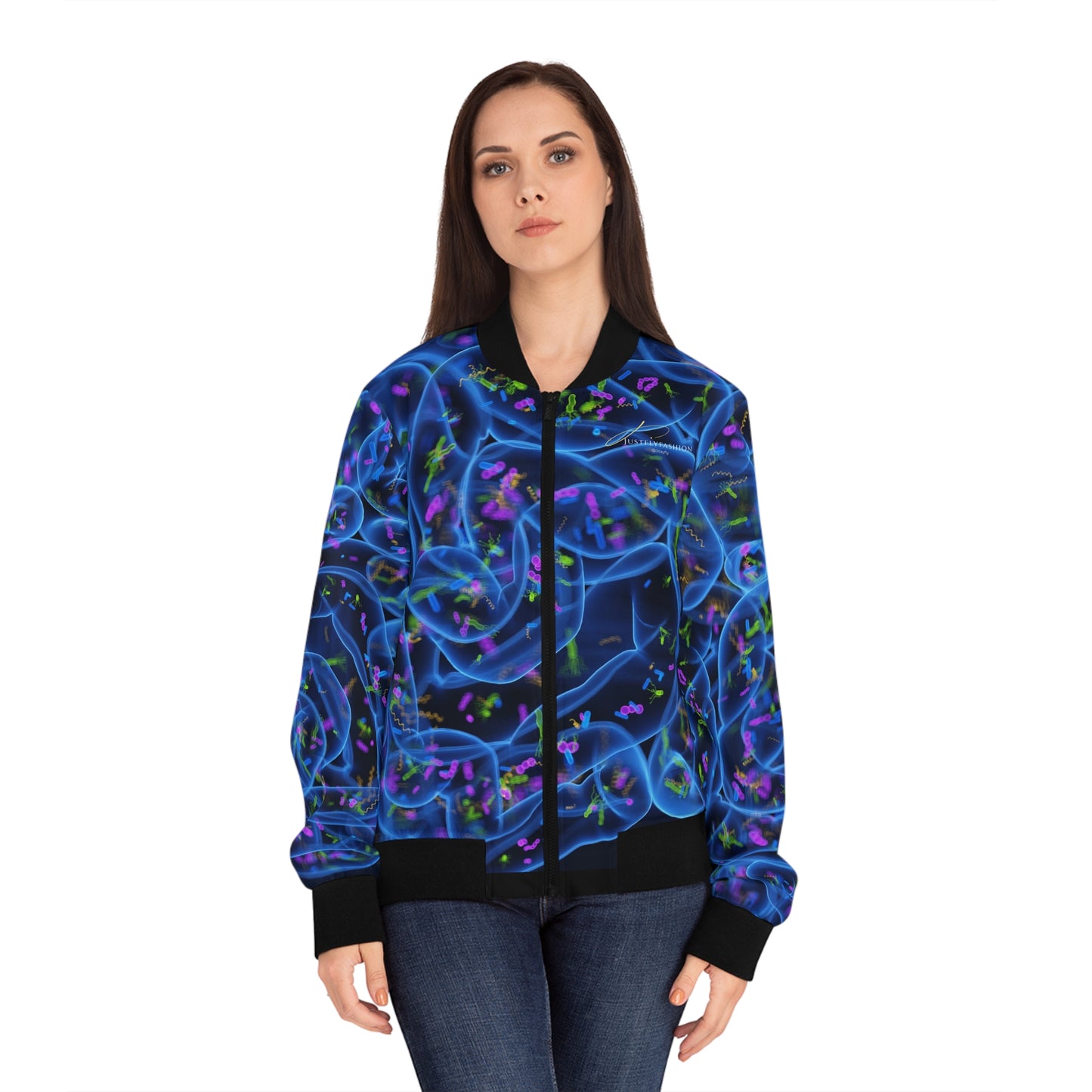 Women's Bomber Jacket (AOP) Justflyfashion