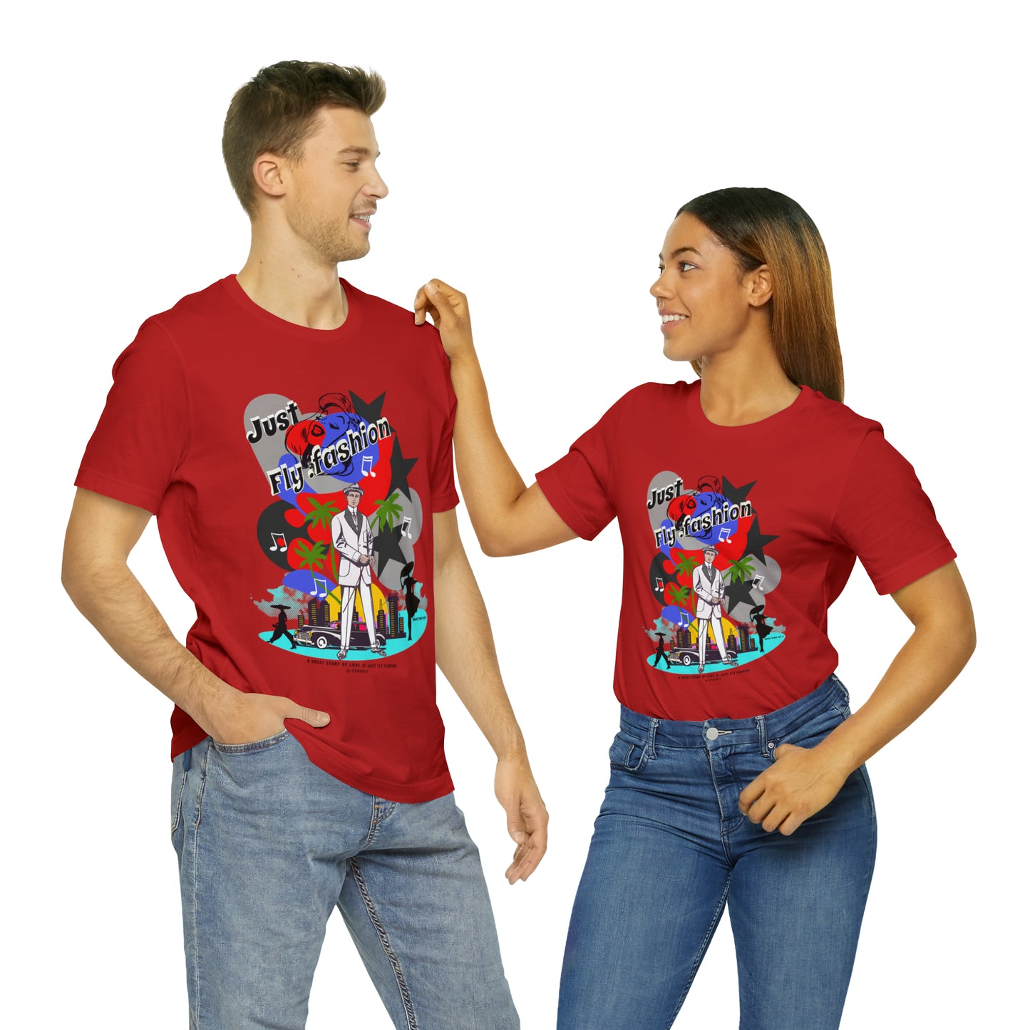 Unisex Jersey Short Sleeve Tee A GREAT STORY OF LOVE