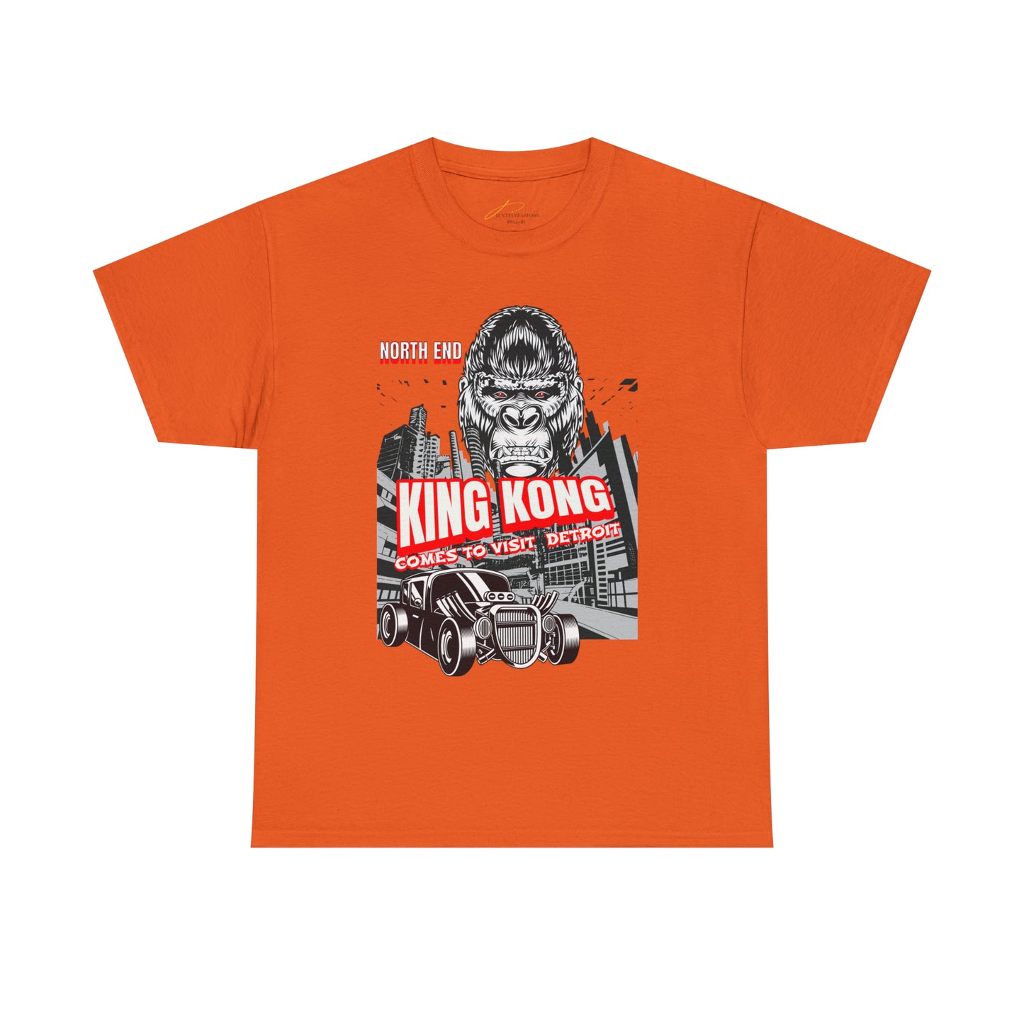 Unisex Heavy Cotton Tee NORTH END KONG