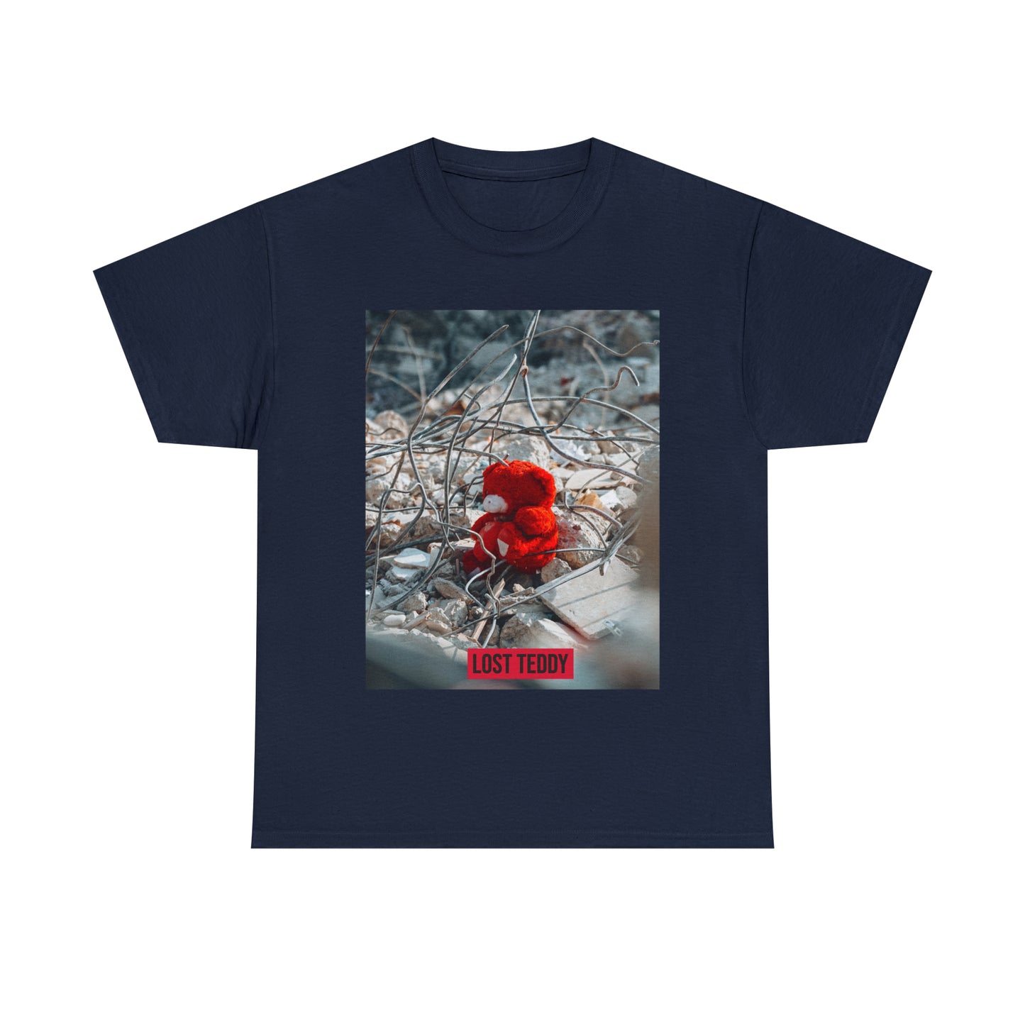 Unisex Heavy Cotton Tee Lost Teddy
