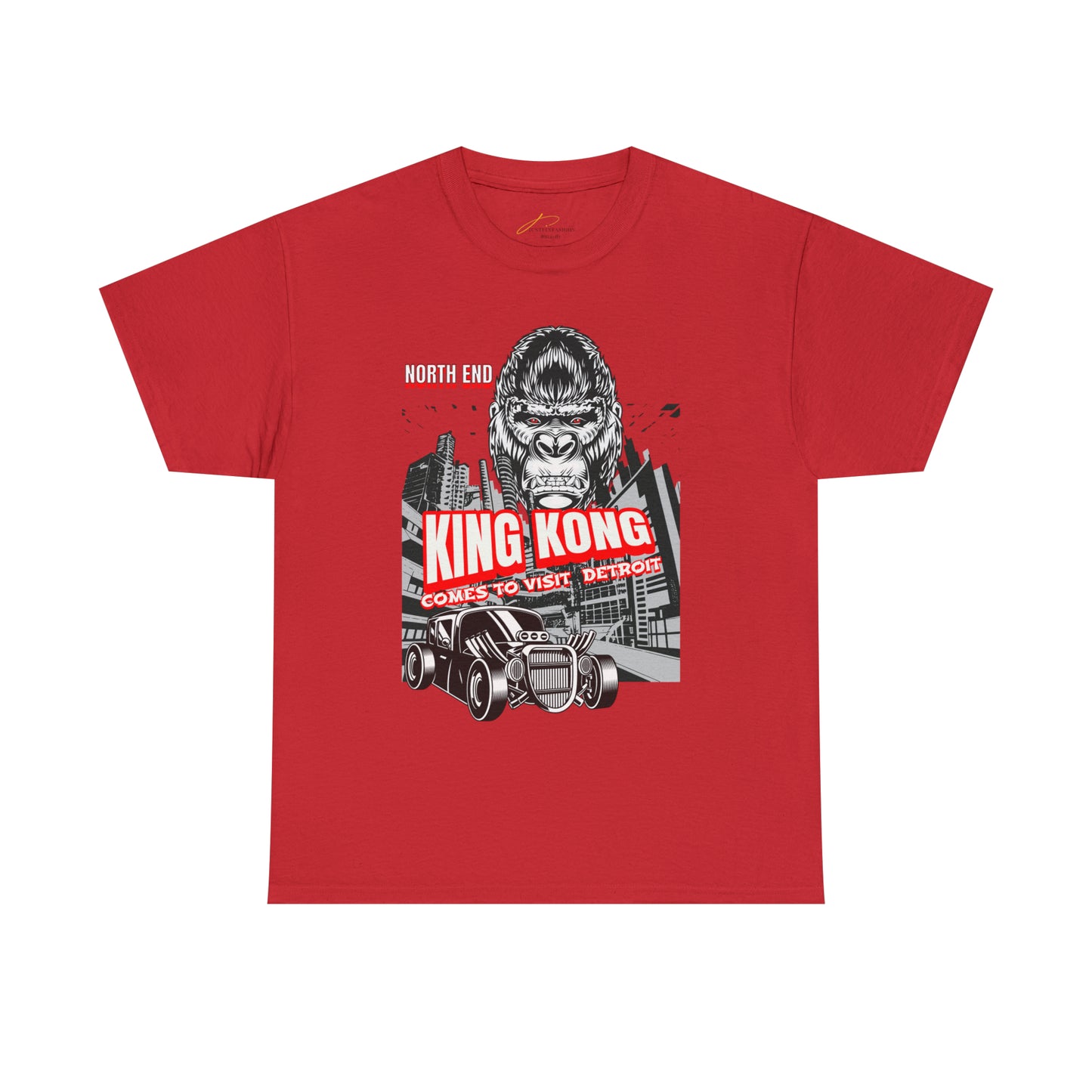 Unisex Heavy Cotton Tee NORTH END KONG