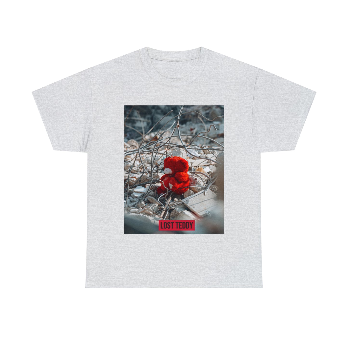Unisex Heavy Cotton Tee Lost Teddy