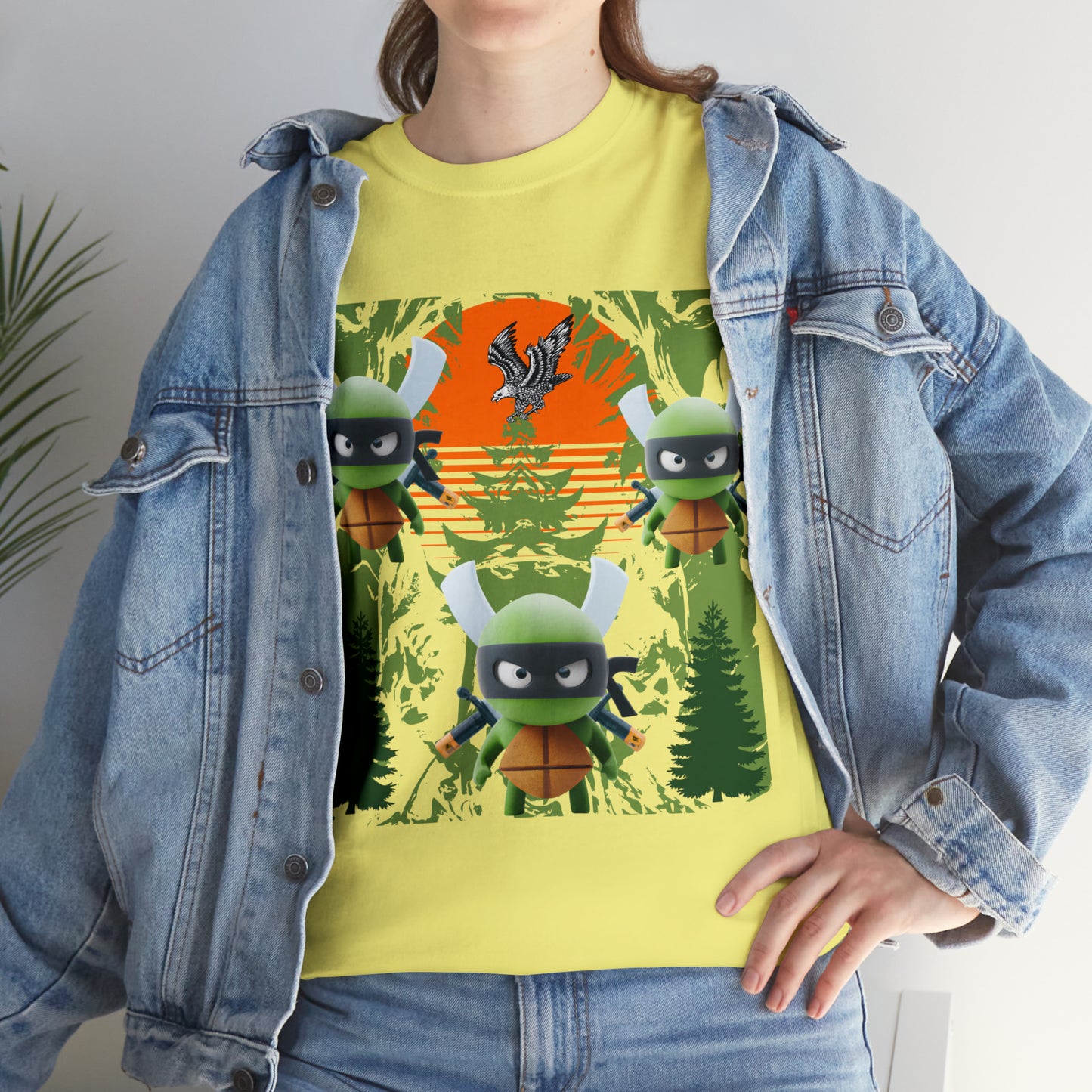 Unisex Heavy Cotton Tee The return of the three ninjas
