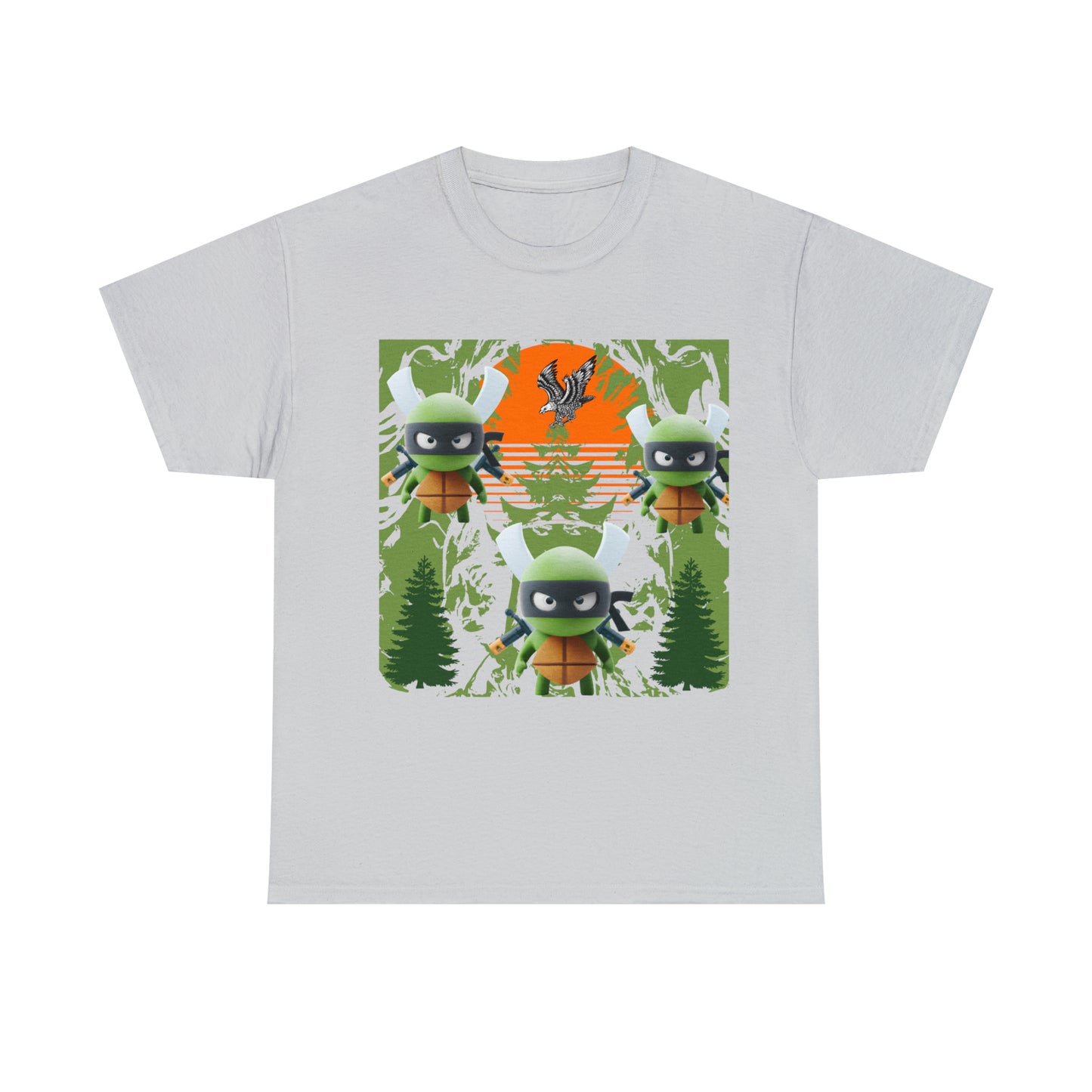 Unisex Heavy Cotton Tee The return of the three ninjas