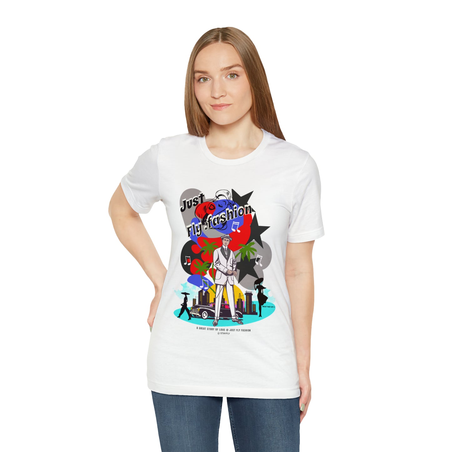 Unisex Jersey Short Sleeve Tee A GREAT STORY OF LOVE