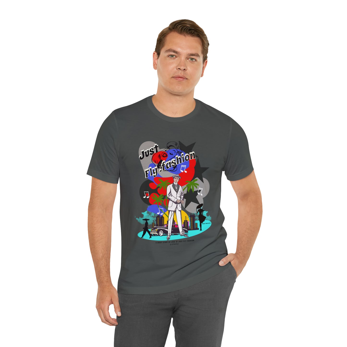 Unisex Jersey Short Sleeve Tee A GREAT STORY OF LOVE