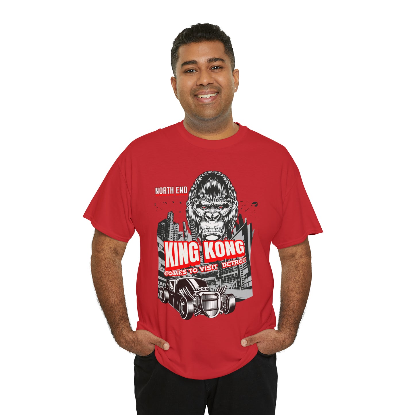Unisex Heavy Cotton Tee NORTH END KONG