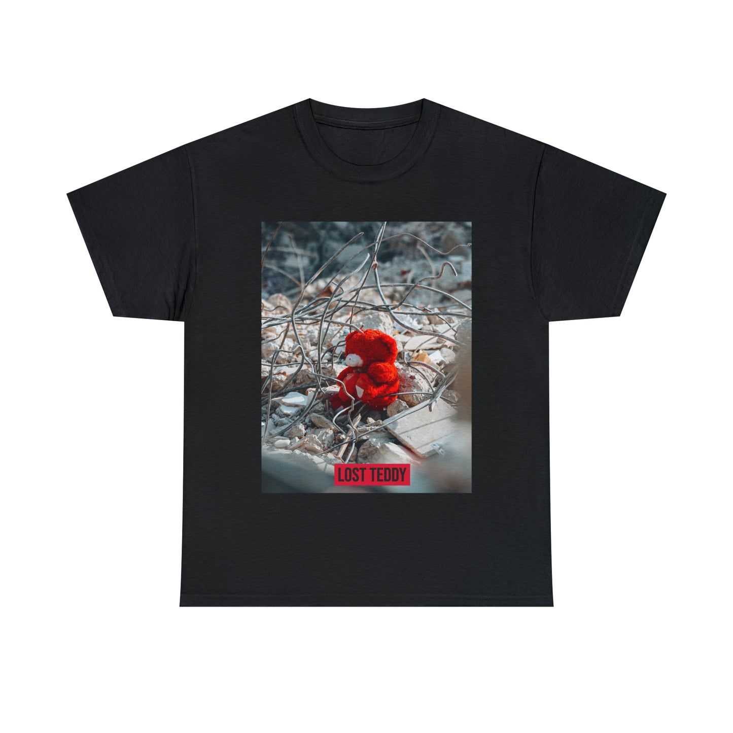 Unisex Heavy Cotton Tee Lost Teddy