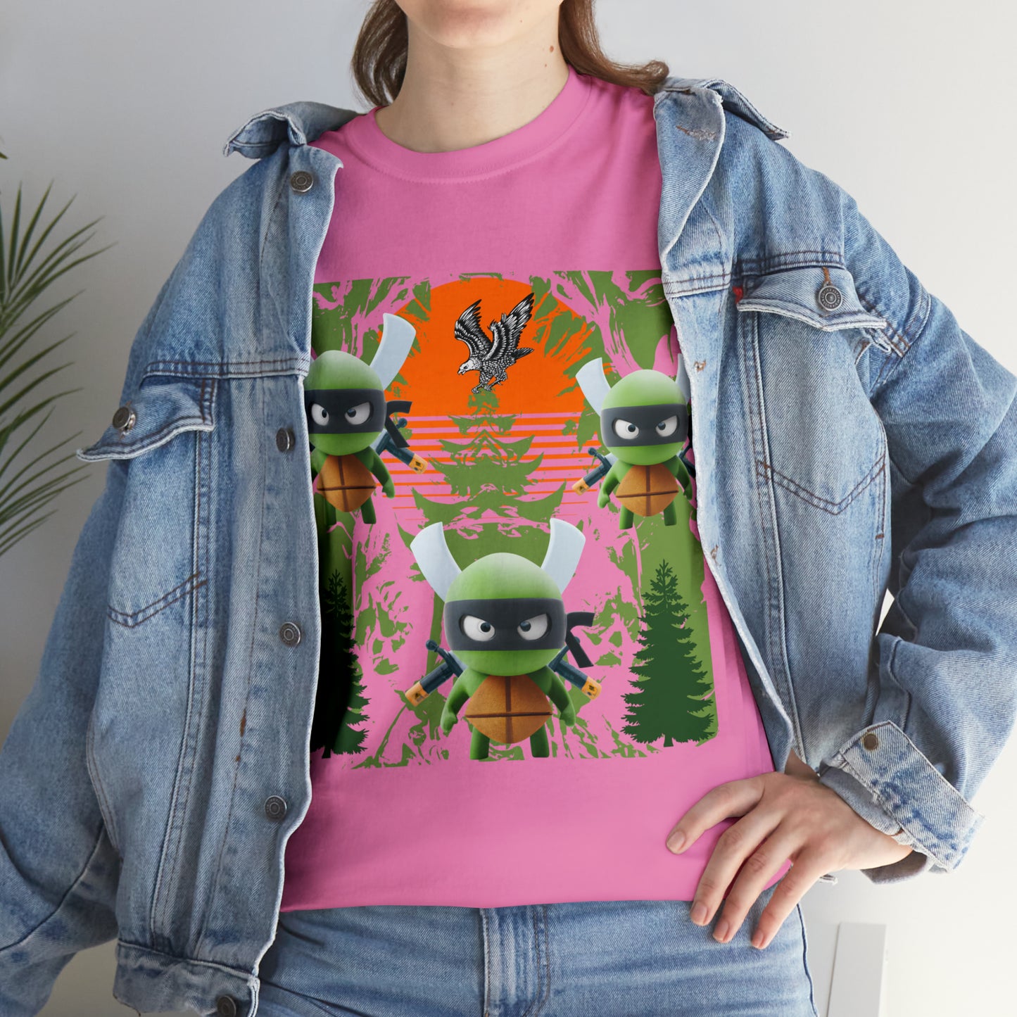 Unisex Heavy Cotton Tee The return of the three ninjas