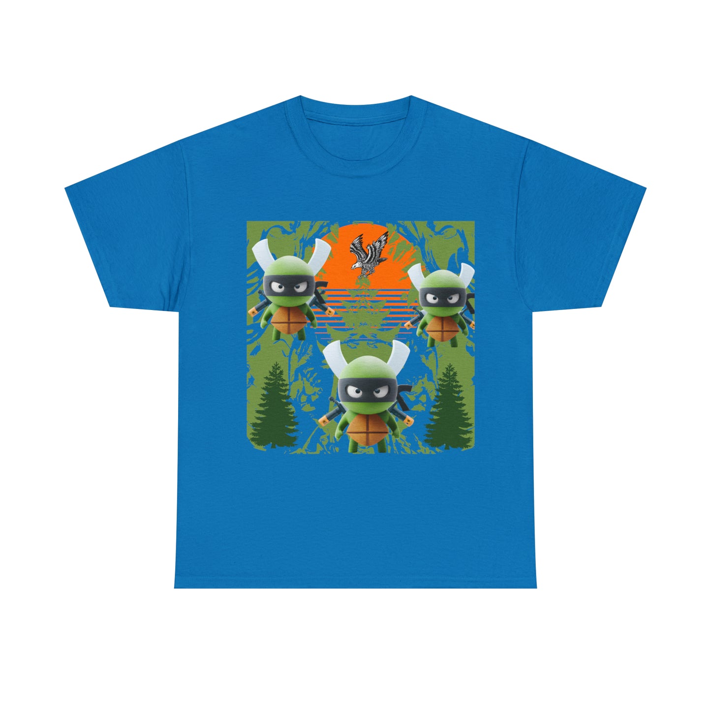 Unisex Heavy Cotton Tee The return of the three ninjas