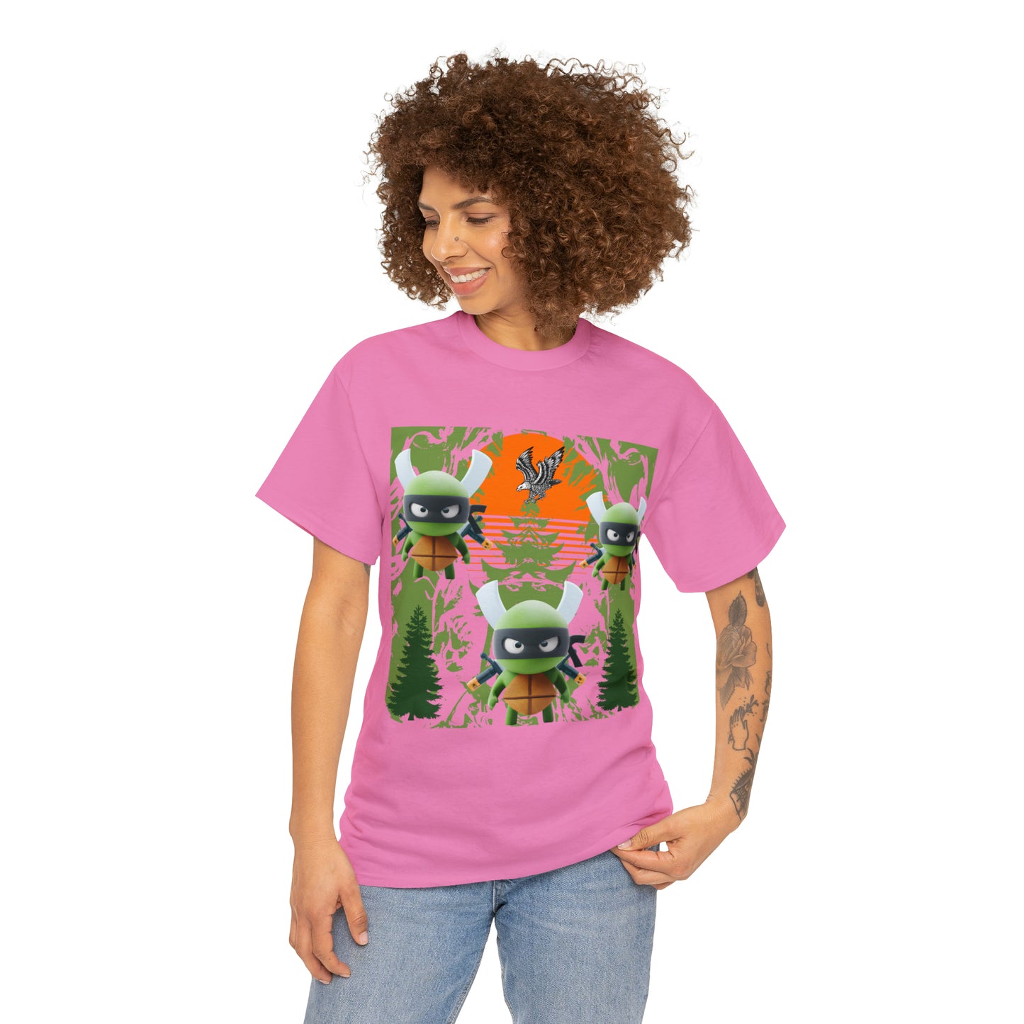Unisex Heavy Cotton Tee The return of the three ninjas