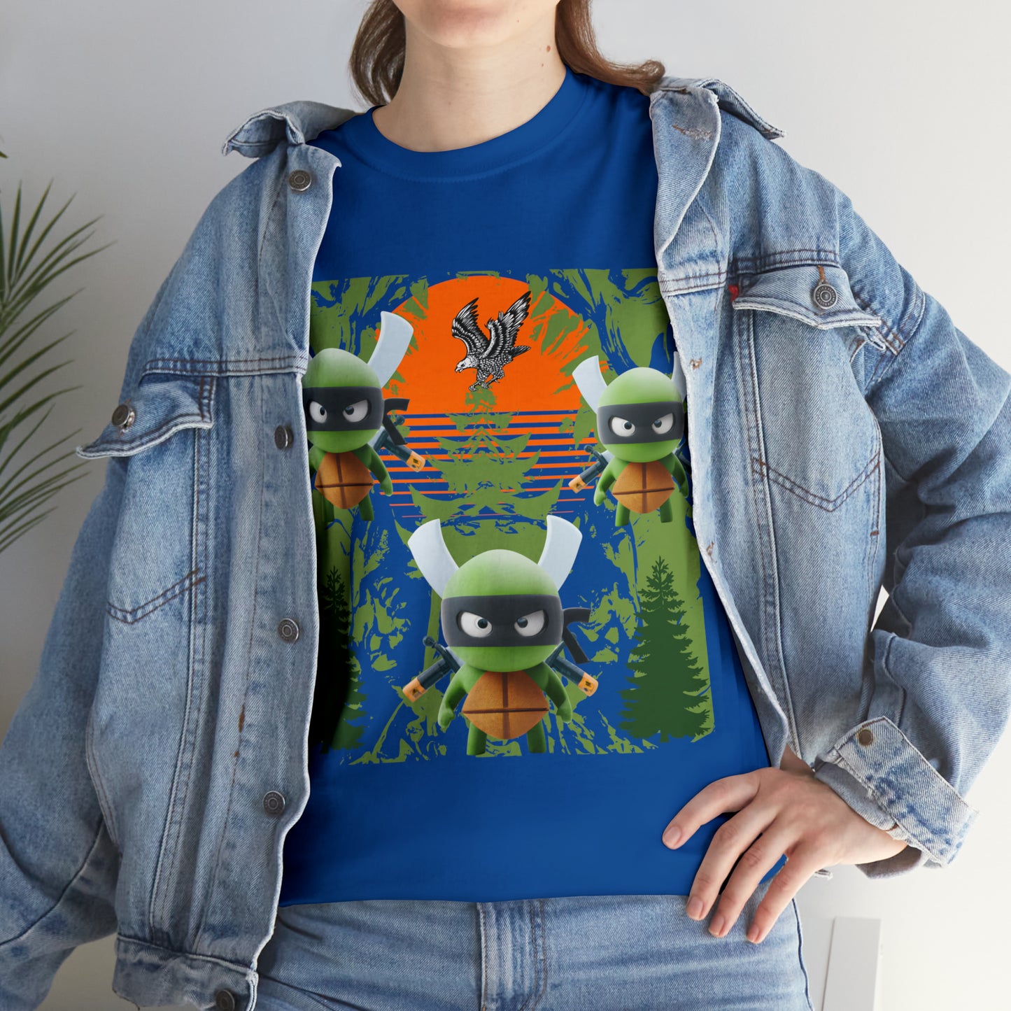 Unisex Heavy Cotton Tee The return of the three ninjas