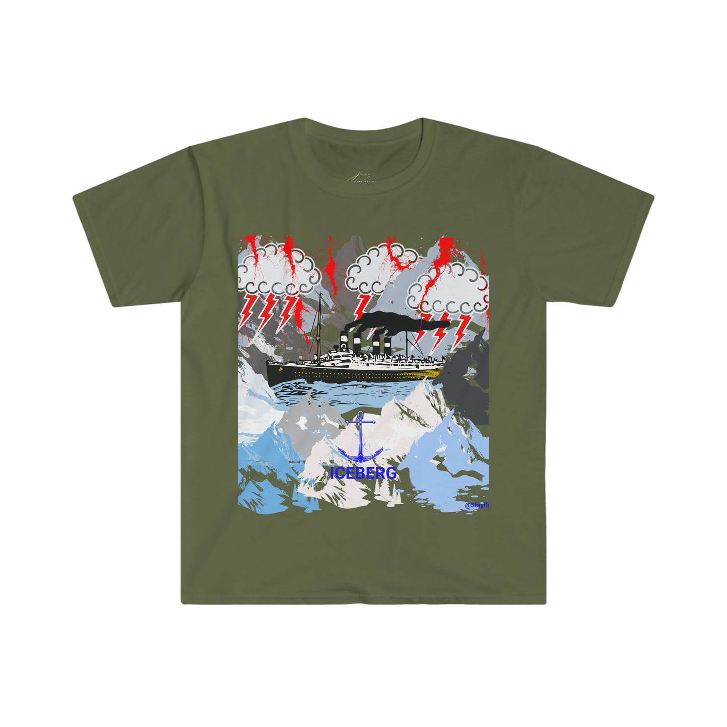 Unisex Softstyle T-Shirt The Northern Seas