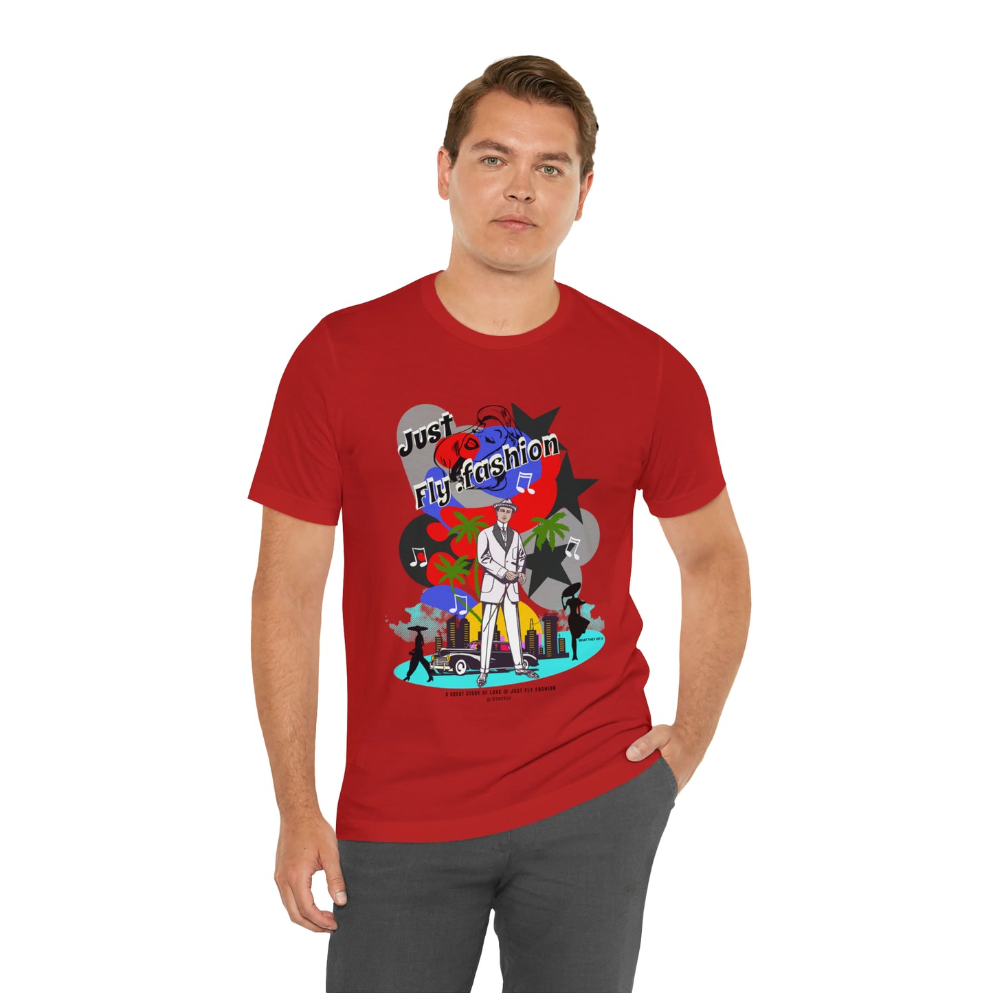 Unisex Jersey Short Sleeve Tee A GREAT STORY OF LOVE