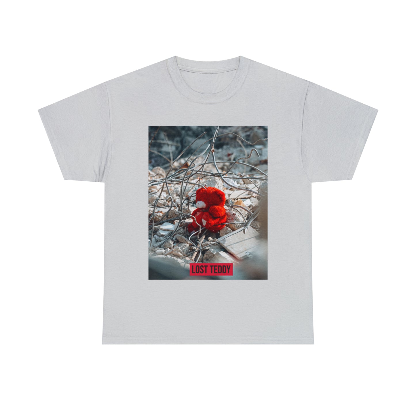Unisex Heavy Cotton Tee Lost Teddy