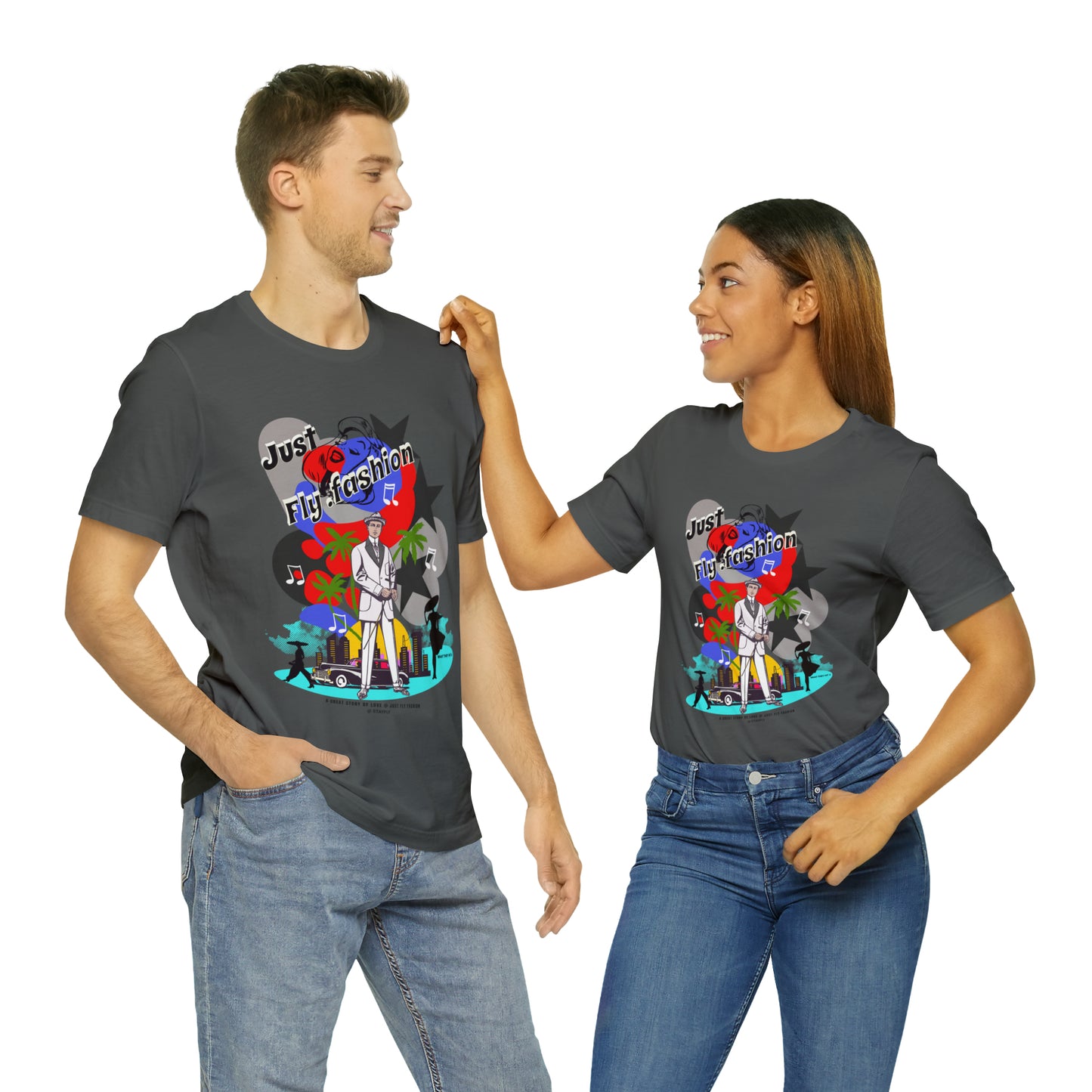 Unisex Jersey Short Sleeve Tee A GREAT STORY OF LOVE