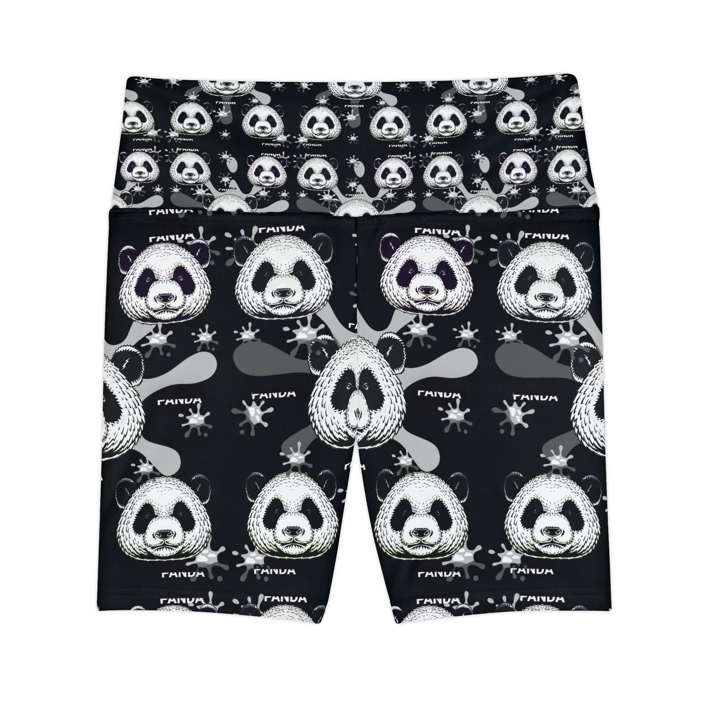 Women's Workout Shorts (AOP) 3FIVE PANDA