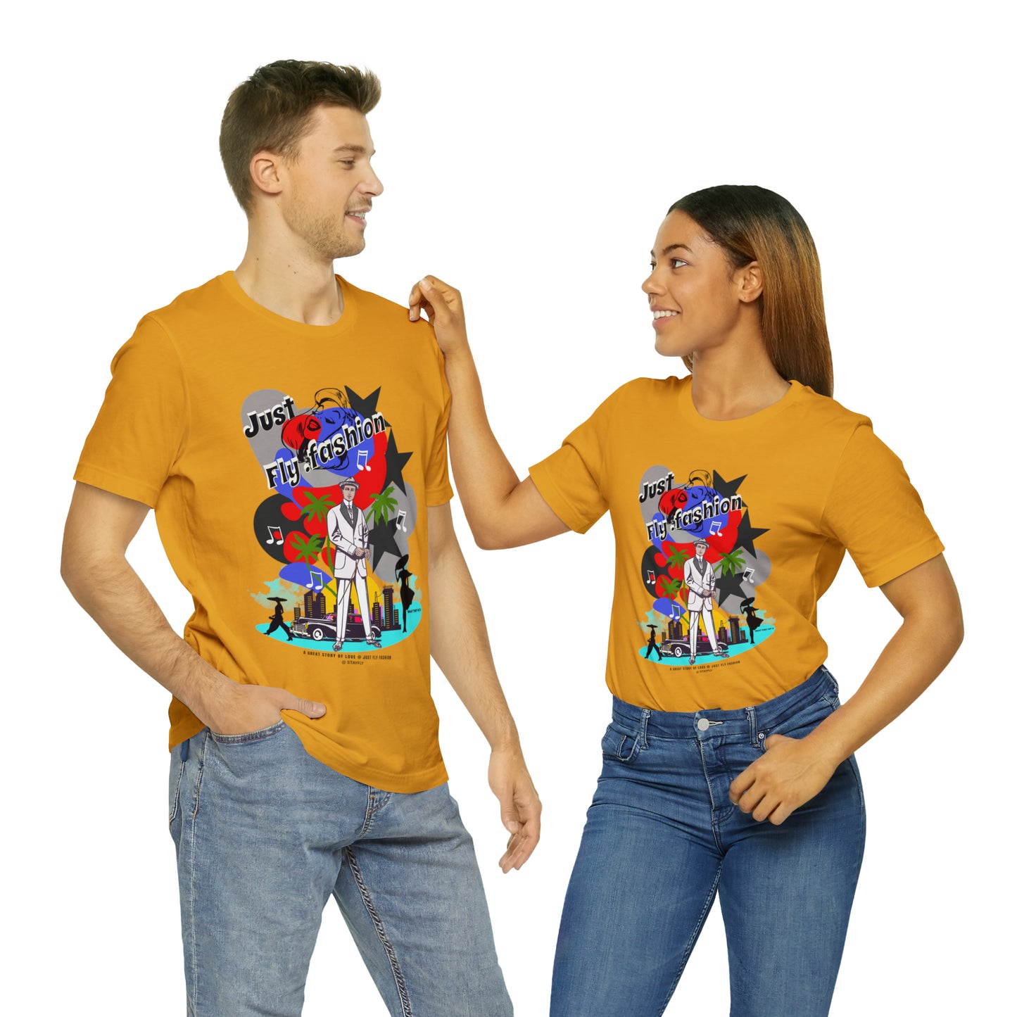 Unisex Jersey Short Sleeve Tee A GREAT STORY OF LOVE