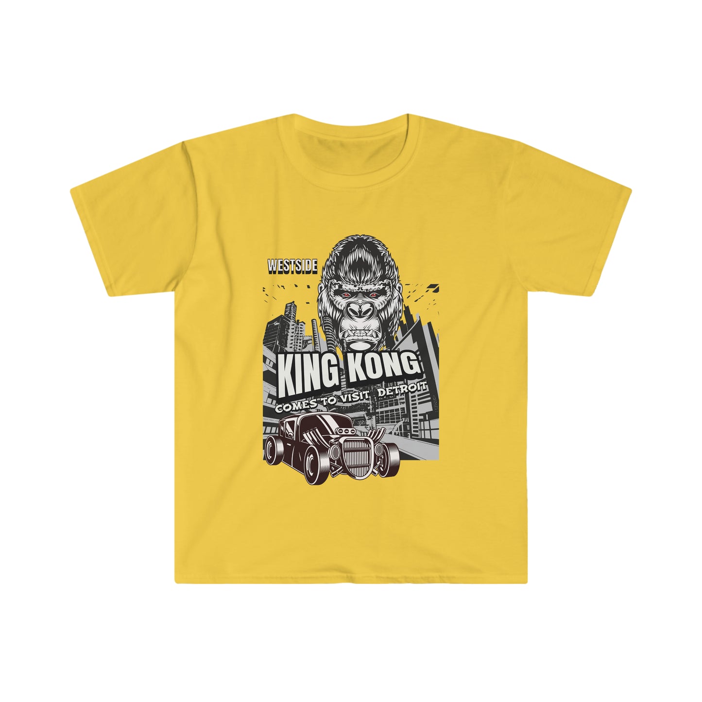 Unisex Softstyle T-Shirt KING KONG WHT