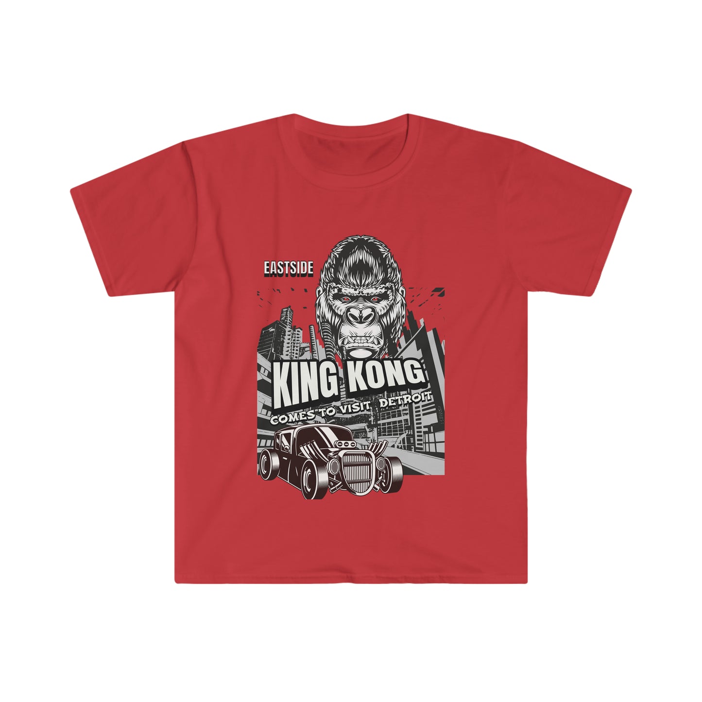 Unisex Softstyle T-Shirt EASTSIDE KONG