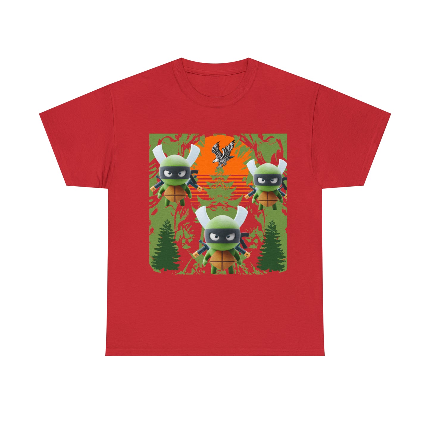 Unisex Heavy Cotton Tee The return of the three ninjas