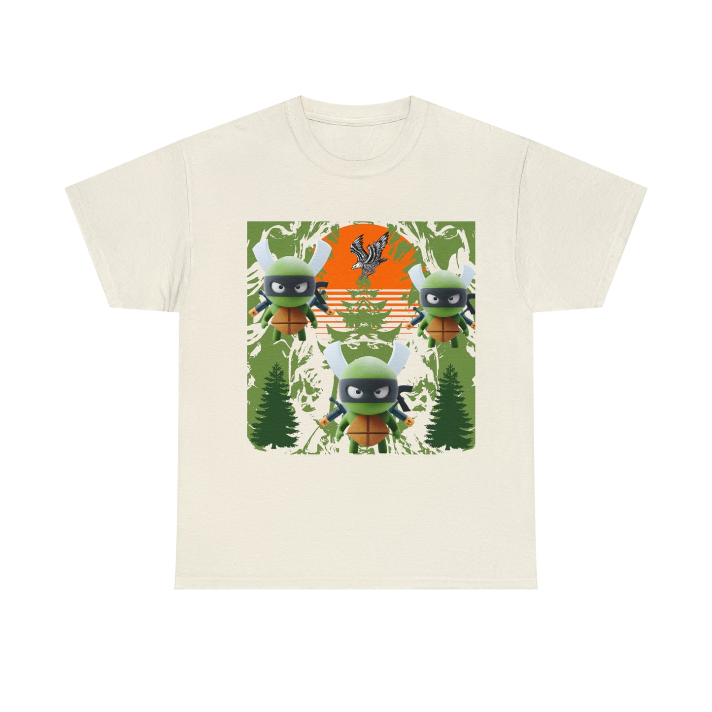 Unisex Heavy Cotton Tee The return of the three ninjas
