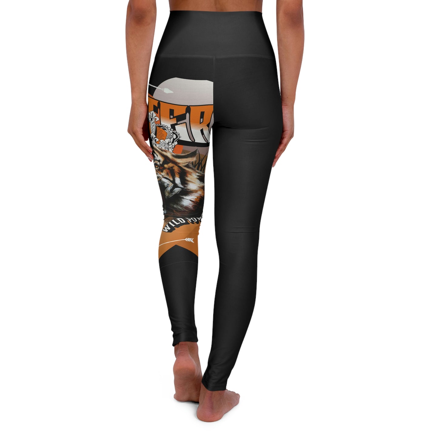 High Waisted Yoga Leggings (AOP)