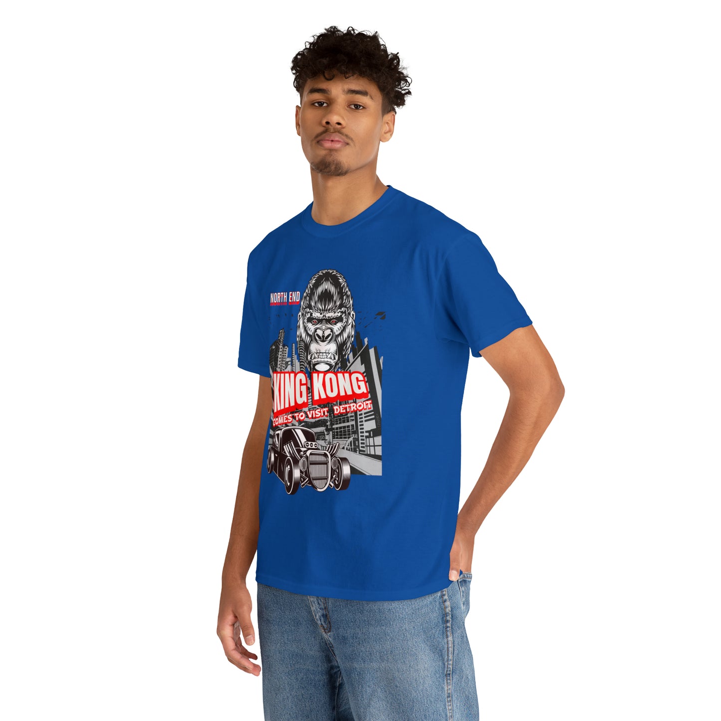 Unisex Heavy Cotton Tee NORTH END KONG