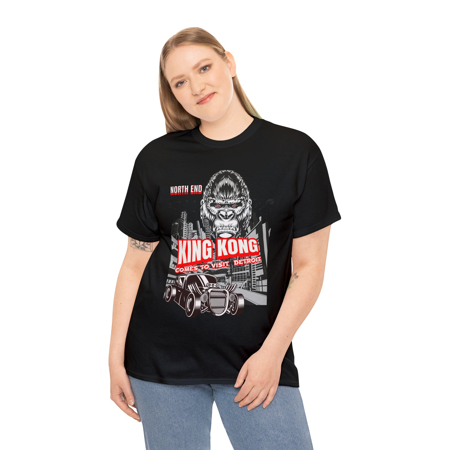 Unisex Heavy Cotton Tee NORTH END KONG