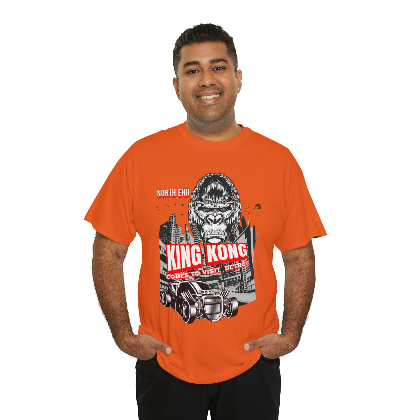 Unisex Heavy Cotton Tee NORTH END KONG