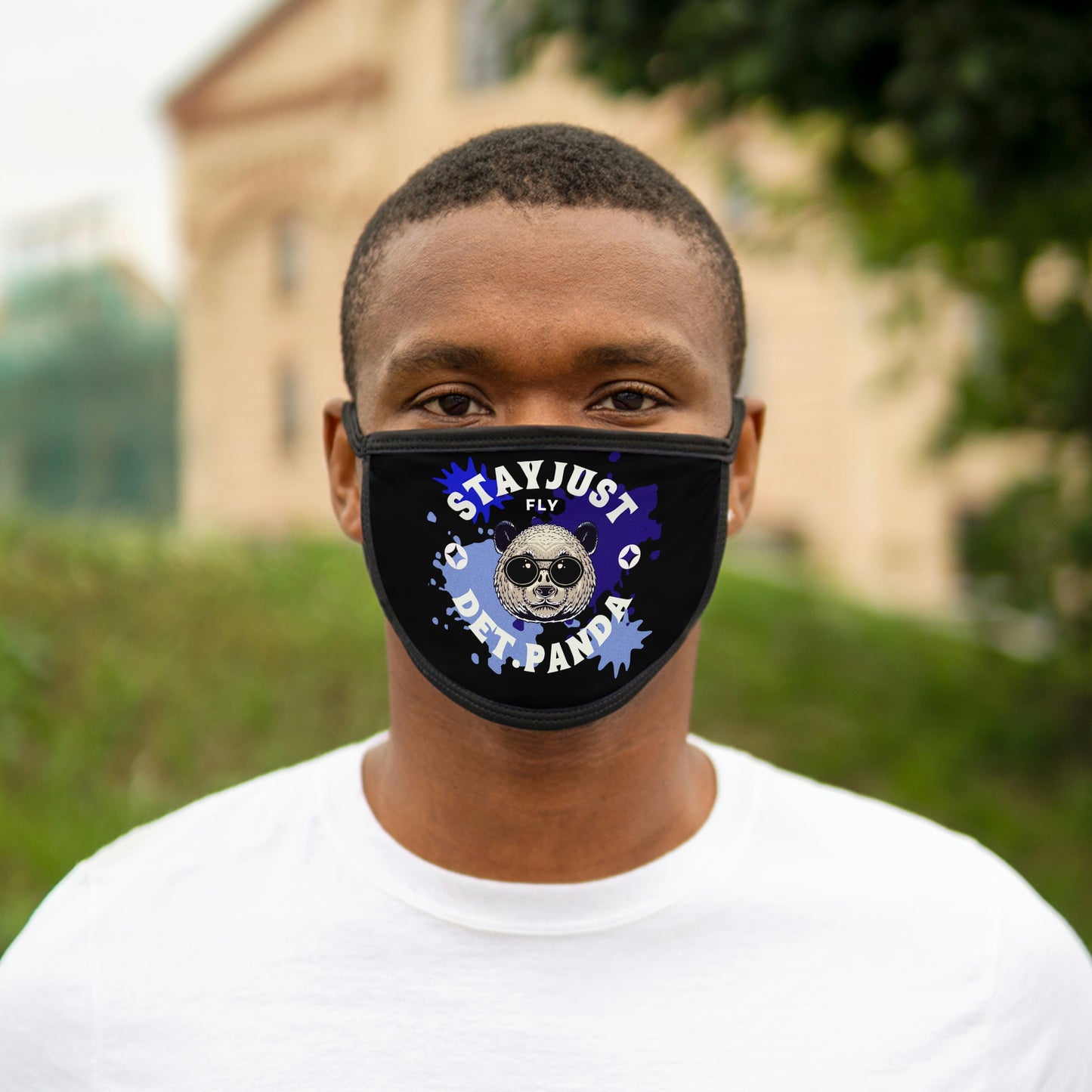 Mixed-Fabric Face Mask