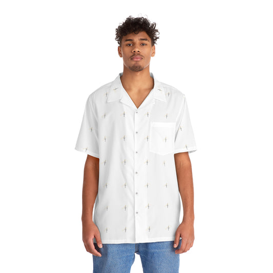 Men's Hawaiian Shirt (AOP) Just fly fashion 22