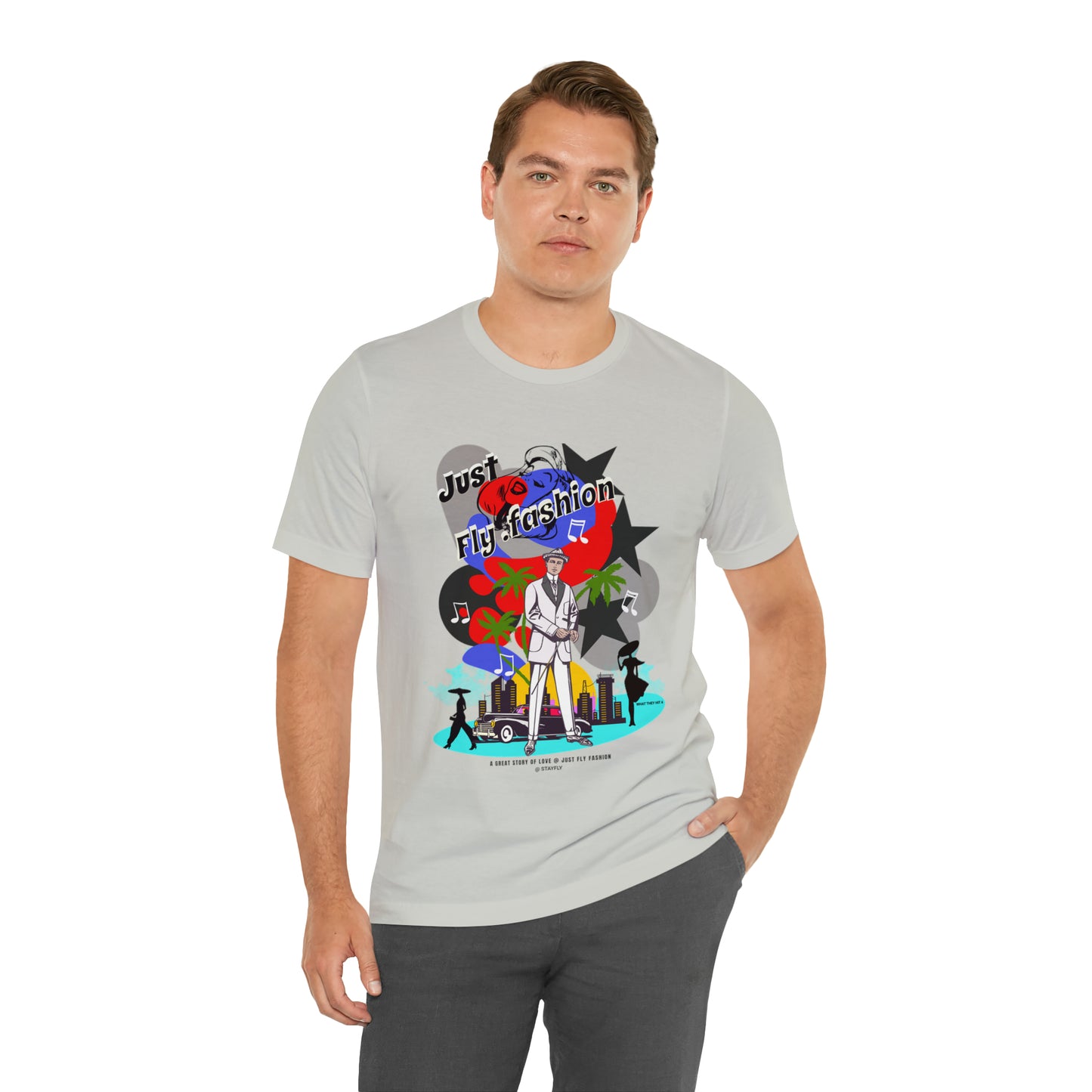 Unisex Jersey Short Sleeve Tee A GREAT STORY OF LOVE