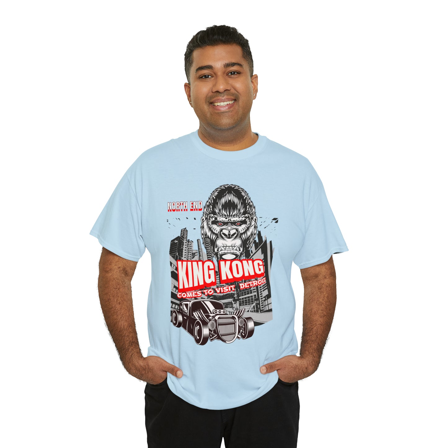 Unisex Heavy Cotton Tee NORTH END KONG